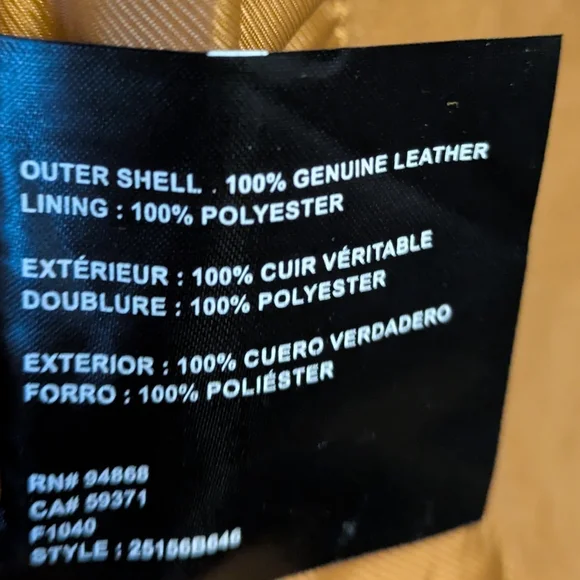 Bernardo's Women's Tan Suede Jacket, 100% - Picture 11 of 15